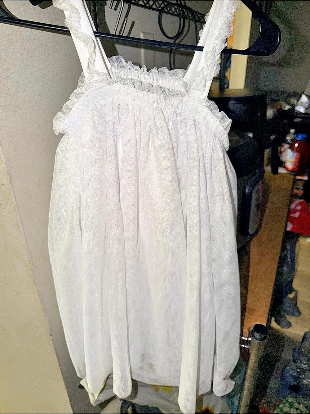 Audrey Camille White Formal Dress Size 5T Like New